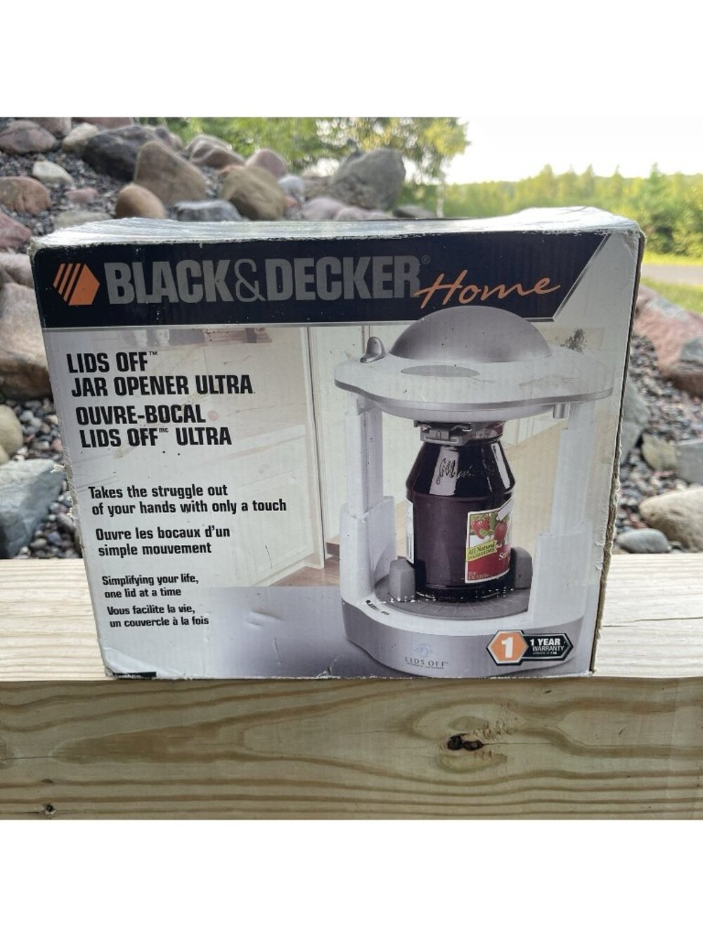 Black & Decker Home Lids Off Jar Opener Plus JW260 New Open Box OLD STOCK RARE